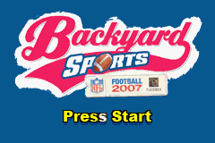 Backyard Sports - Football 2007
